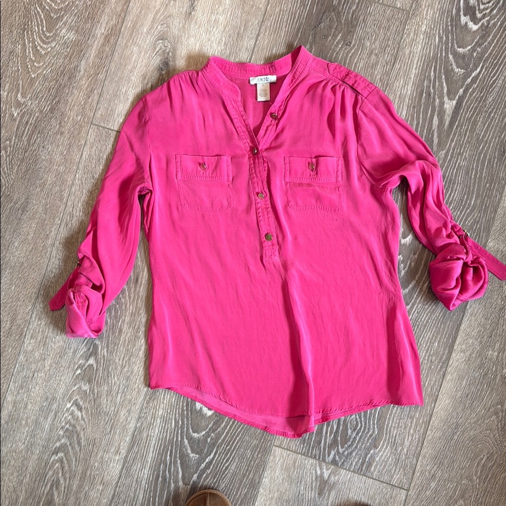 Cache Pink Blouse